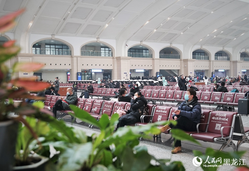 2023年春運正式啟動 哈爾濱鐵路預計發(fā)送旅客623萬人次