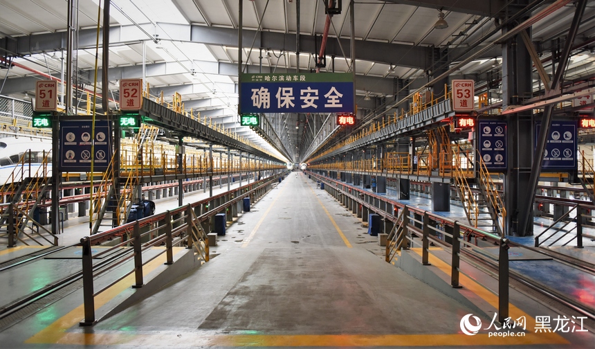 哈爾濱：加強動車“體檢” 為暑運提供安全運力保障