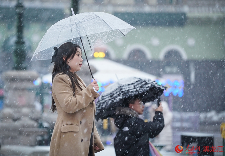 三月冰城，邂逅浪漫春雪