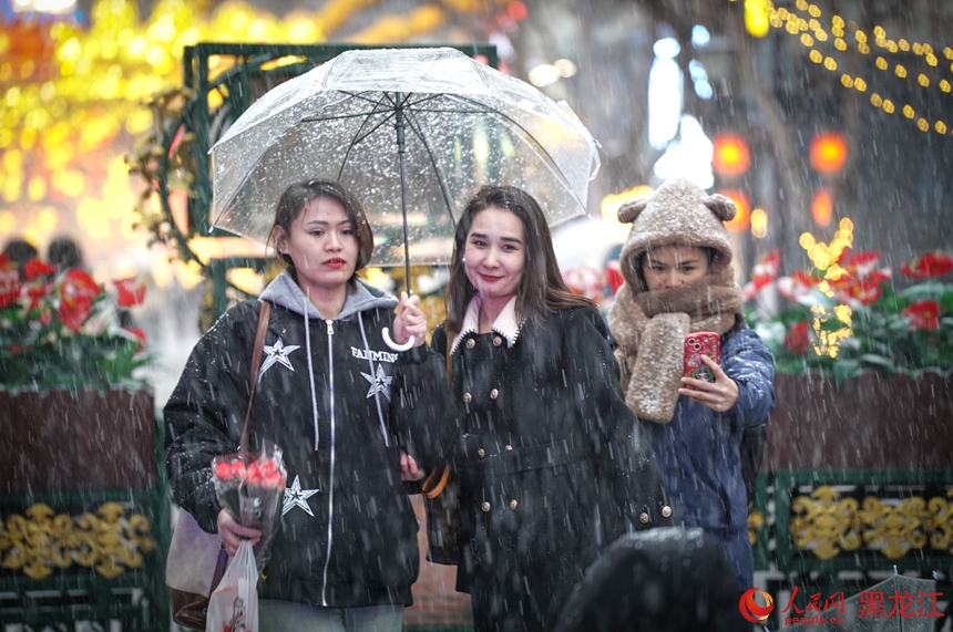 三月冰城，邂逅浪漫春雪