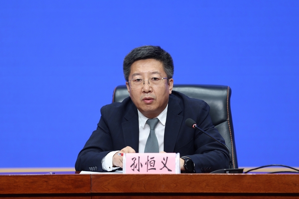 黑龍江省營商環境建設監督局局長孫恒義。石啟立 攝