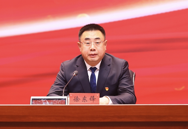 黑龍江省住房和城鄉(xiāng)建設(shè)廳黨組成員、副廳長徐東鋒。韓東賢攝