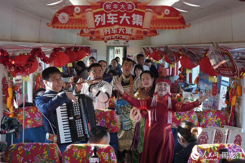 新春走基層丨“列車大集”溫暖啟程