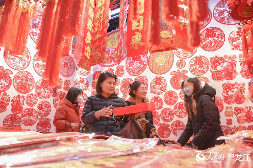 新春走基層｜哈爾濱：迎新春、備年貨 大街小巷年味濃