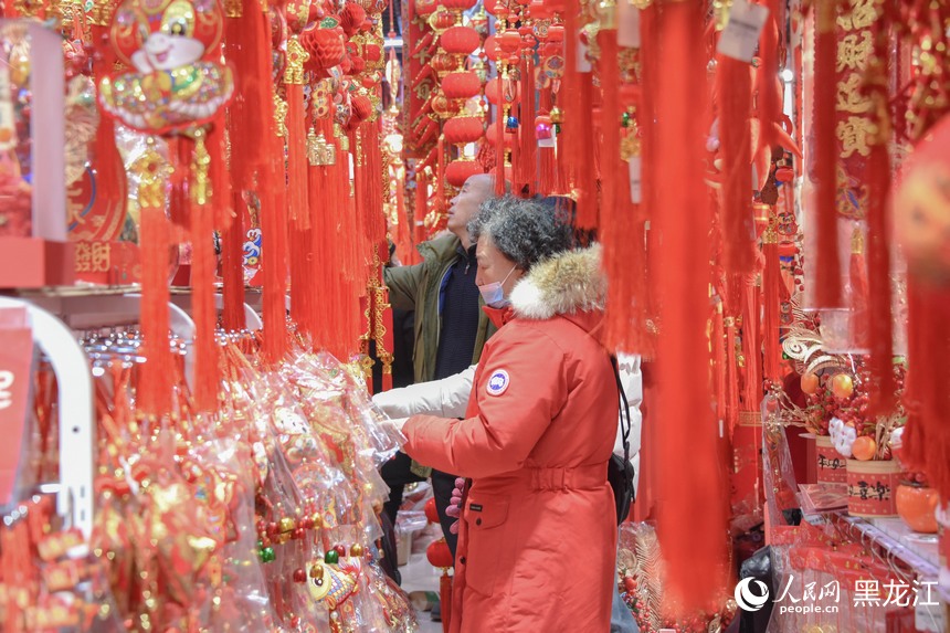 新春走基層｜哈爾濱：迎新春、備年貨 大街小巷年味濃