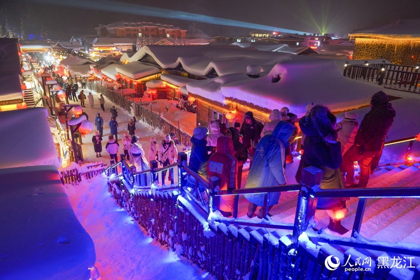 新春走基層丨中國雪鄉“熱能量”