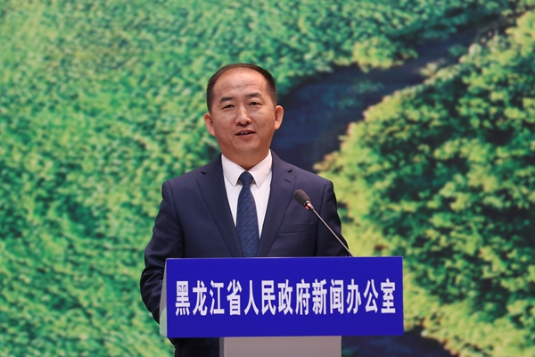 黑龍江省文化和旅游廳副廳長蔣興成。石啟立攝